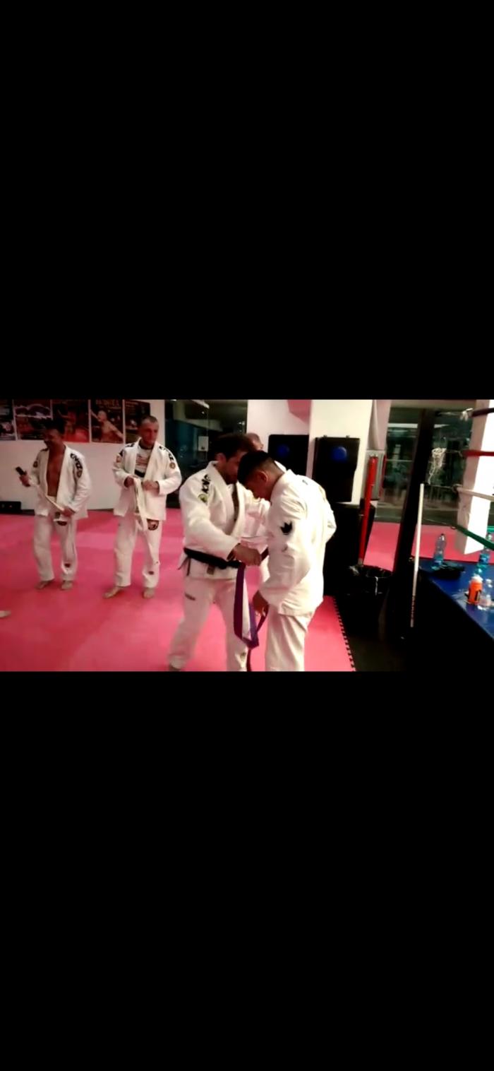 Purple belt · May 31, 2017 · Promoted by Giuseppe Petrini