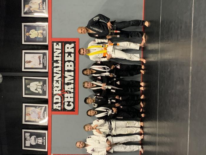 Orange belt · July 11, 2021 · Promoted by Tony Cruz