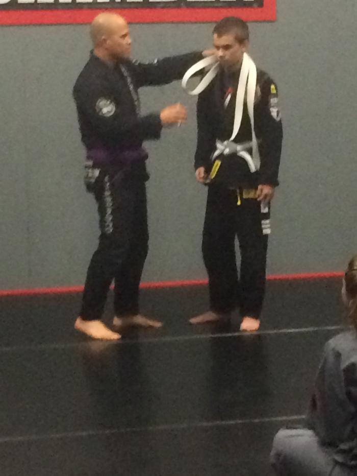Gray belt · December 17, 2016 · Promoted by Tony Cruz