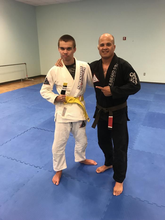 Yellow belt · January 5, 2019 · Promoted by Tony Cruz