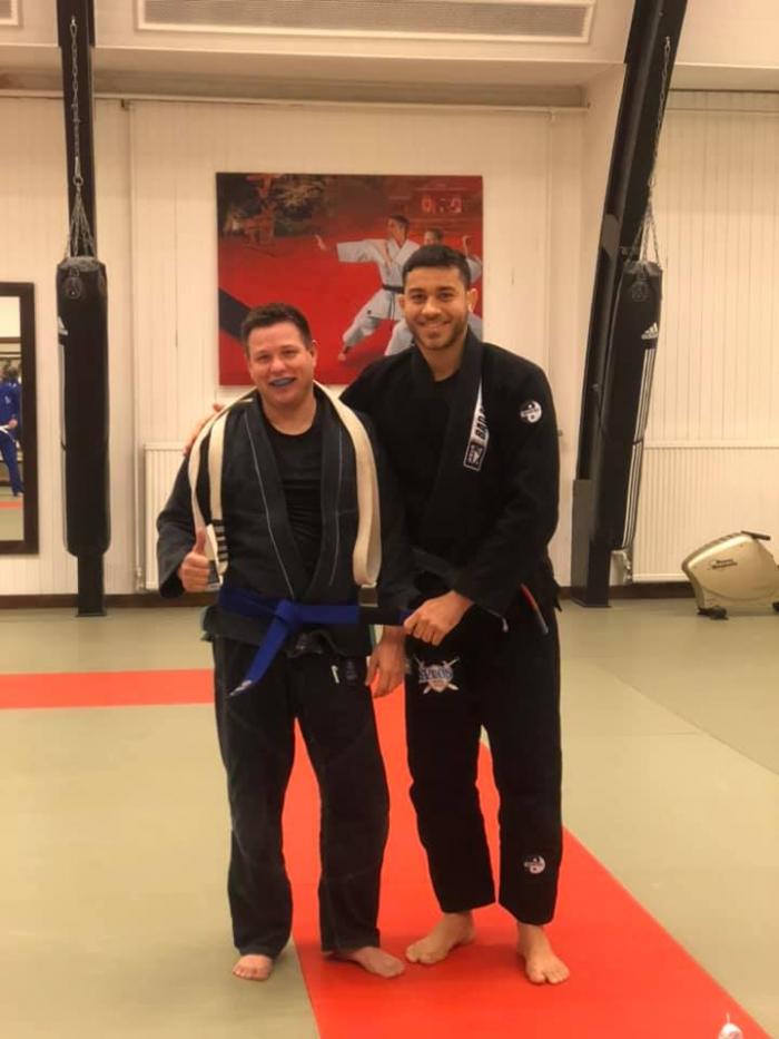 Blue belt · November 15, 2019 · Promoted by Tacio Marcos