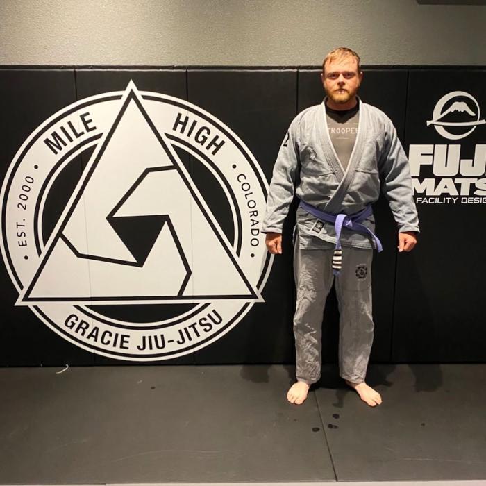 Blue belt · October 27, 2018 · Promoted by Colin Morrison