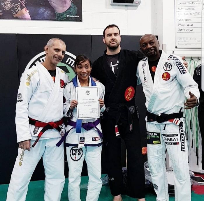 Purple belt · December 4, 2017 · Promoted by Martyn Cahill