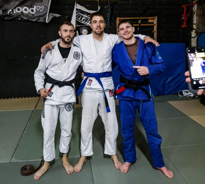 Blue belt · December 17, 2020 · Promoted by Kieran O'Brien