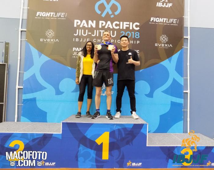 Cornering @theblindgrappler to double gold