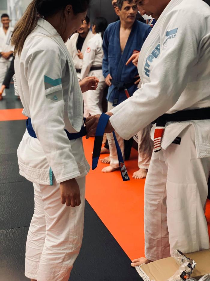 Blue belt · December 1, 2019 · Promoted by Pedro Pacheco Fernandes