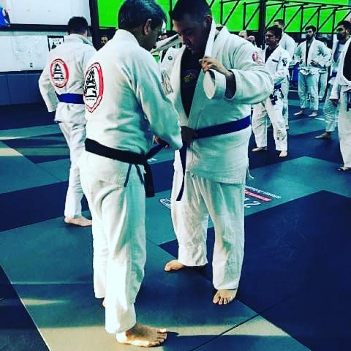 Blue belt · January 30, 2021 · Promoted by Mark Cukro