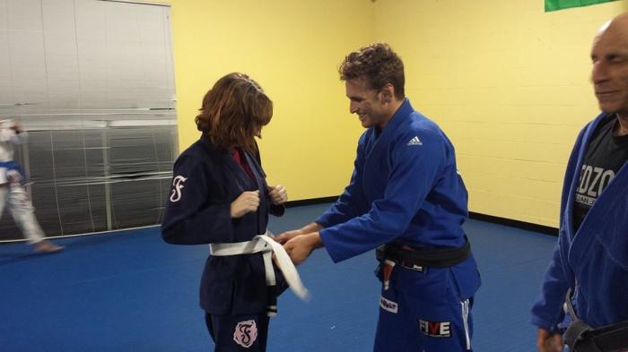 Blue belt · June 9, 2014 · Promoted by Barry Philips