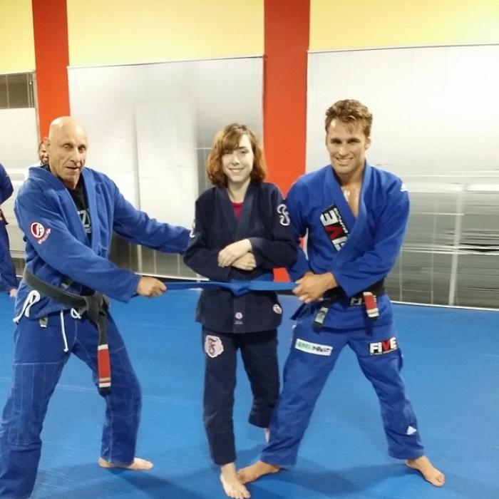 Blue belt · June 9, 2014 · Promoted by Barry Philips