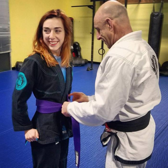 Purple belt · November 21, 2017 · Promoted by Barry Philips