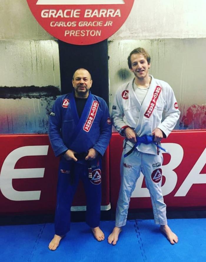 Blue belt · February 25, 2017 · Promoted by Paul Hartley