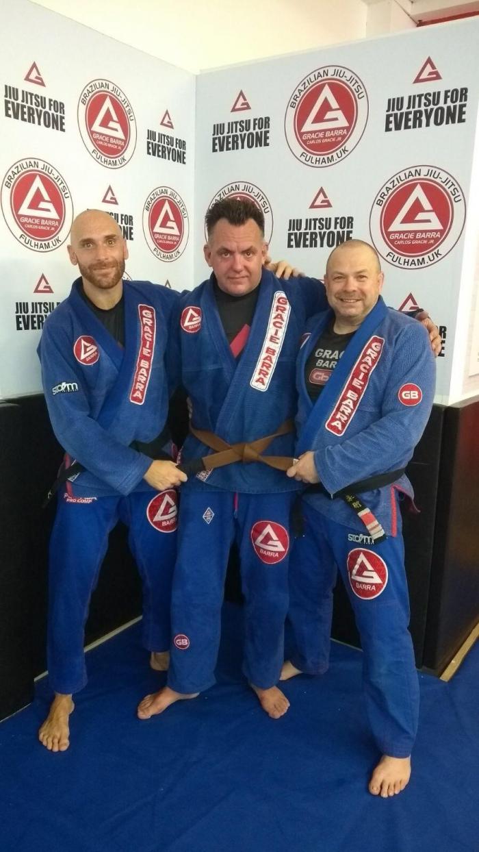 Brown belt · September 7, 2017 · Promoted by Paul Hartley