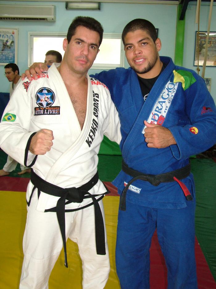 With Andre Galvao