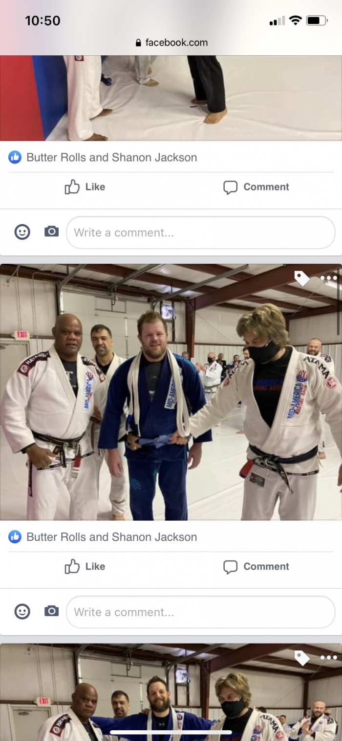 Blue belt · January 9, 2021 · Promoted by Ed Shobe