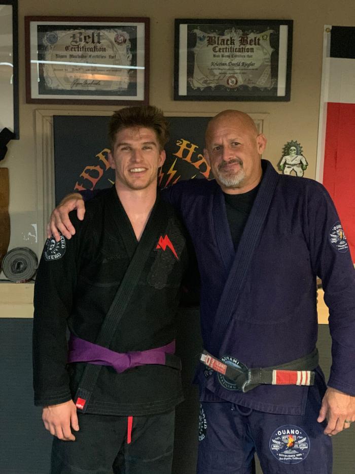Purple belt · December 1, 2020 · Promoted by Kristian Riegler