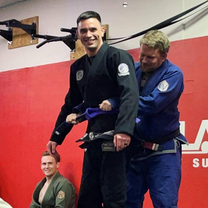 Purple belt · February 3, 2021 · Promoted by Benjamin Westrich