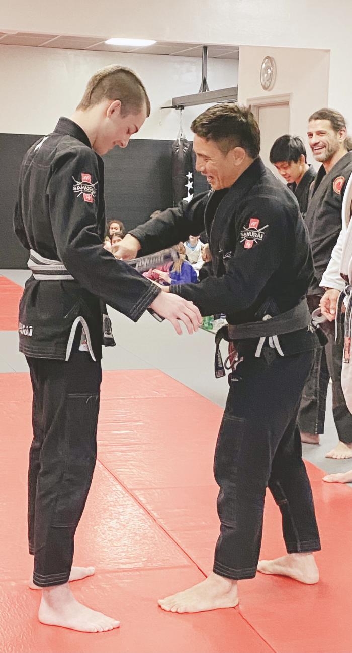 Gray belt · February 4, 2021 · Promoted by Nestor Bayot