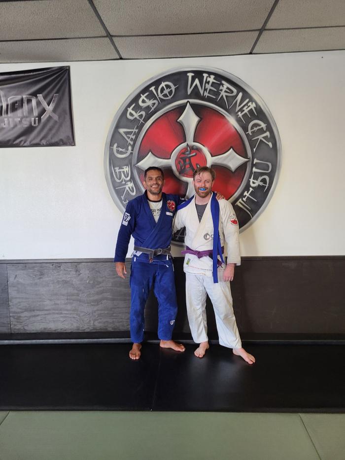 Purple belt · February 3, 2021 · Promoted by Cassio Werneck