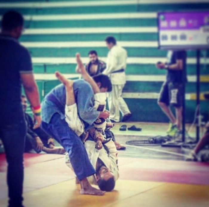 Open Bolivia fastest submission 11 seconds into the match armbar