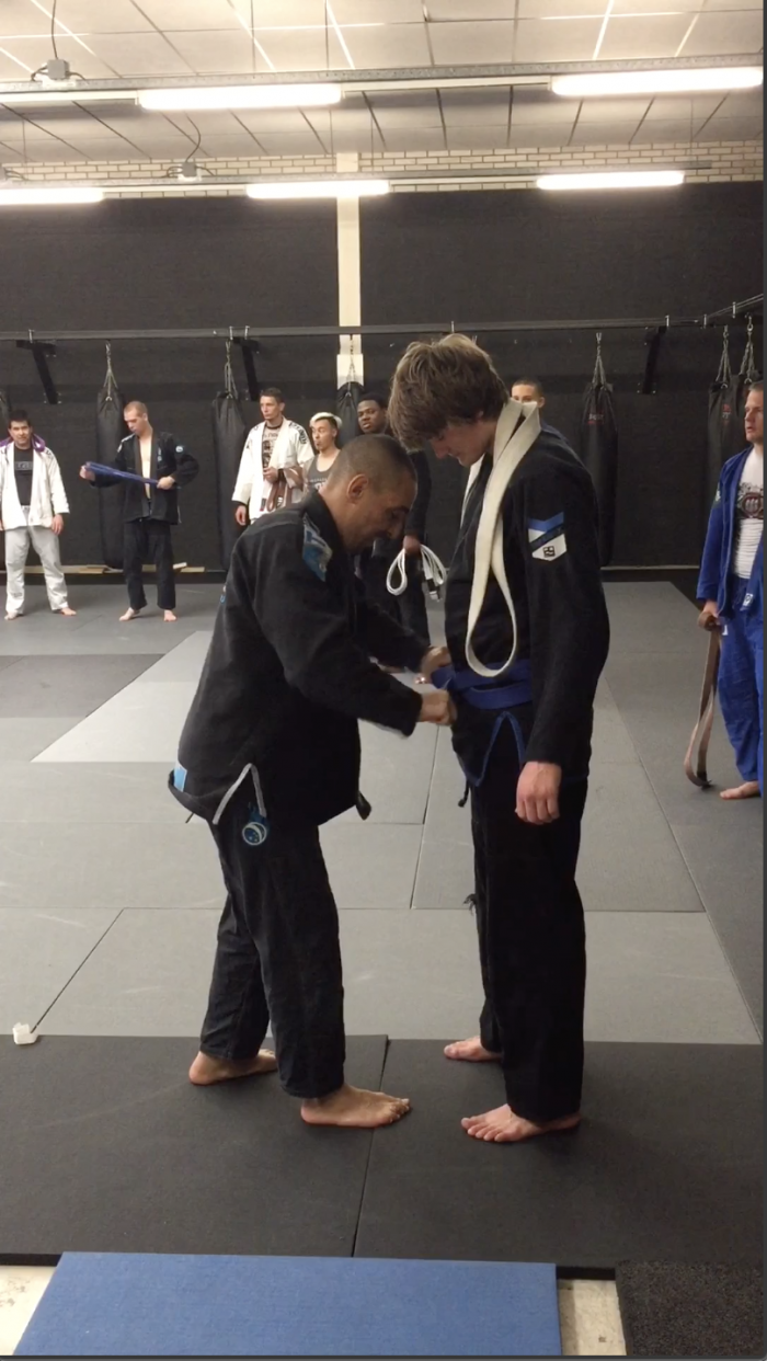 Blue belt · July 7, 2018 · Promoted by Zohair Abouchoaib