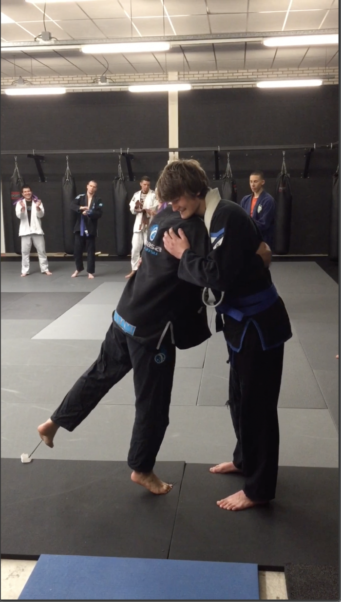 Blue belt · July 7, 2018 · Promoted by Zohair Abouchoaib