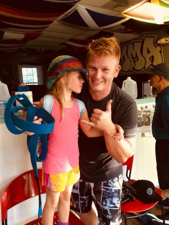 Blue belt · July 23, 2018 · Promoted by Devin Powell