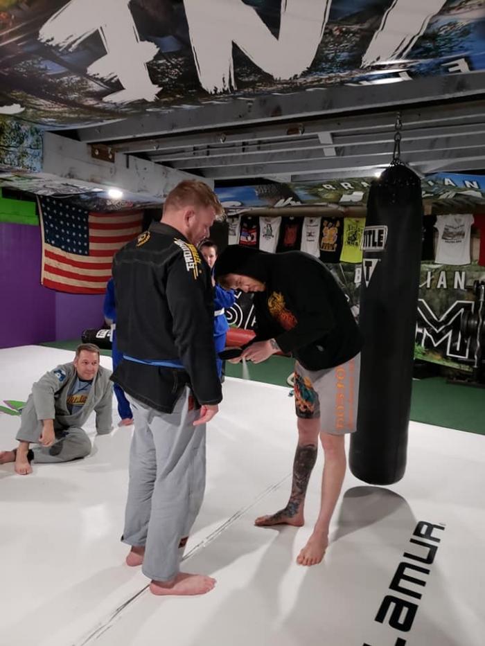Blue belt · July 23, 2018 · Promoted by Devin Powell