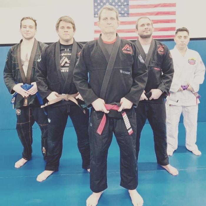 Purple belt · February 1, 2019 · Promoted by Bryan Waltz