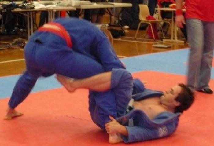 Competing as a white belt... long long ago