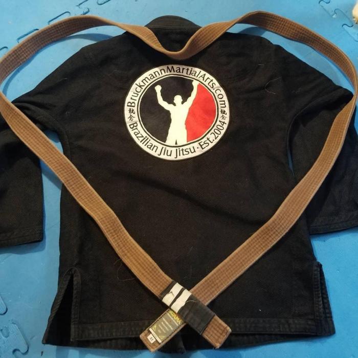 Brown belt · February 24, 2017 · Promoted by Justin Bruckmann