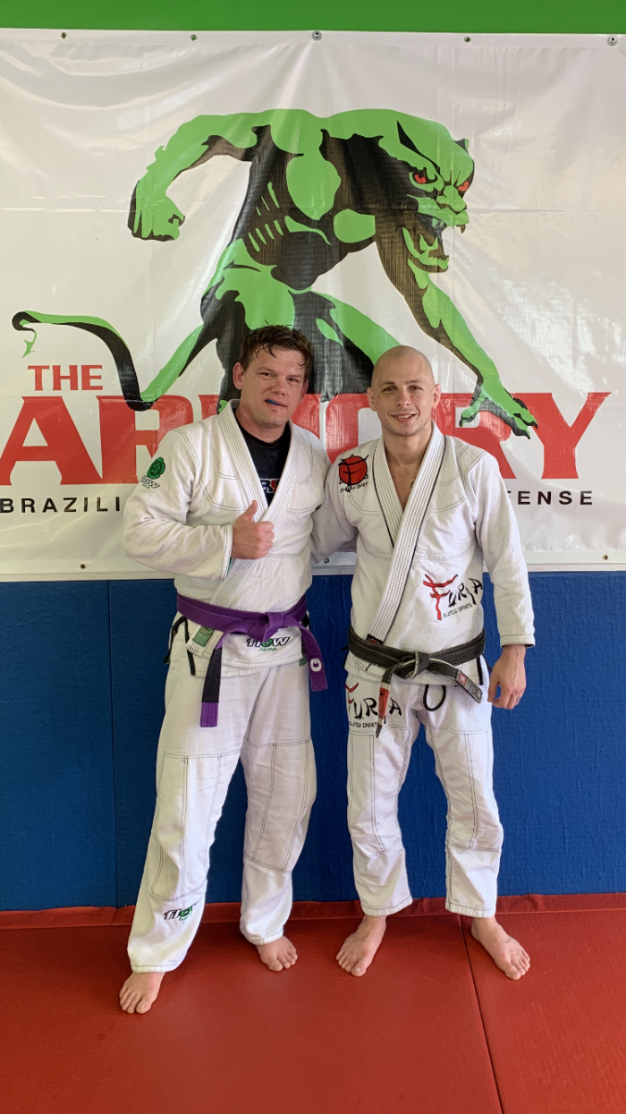 With Marcelo Cohen in Jupiter, Florida