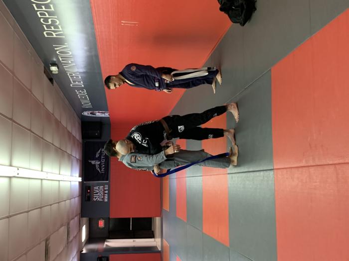 Blue belt · February 10, 2021 · Promoted by Tony Silva