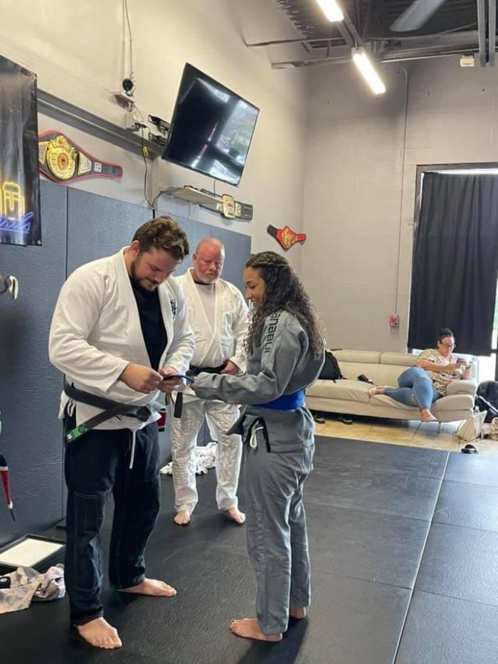 Blue belt · February 13, 2021 · Promoted by Josh Leduc