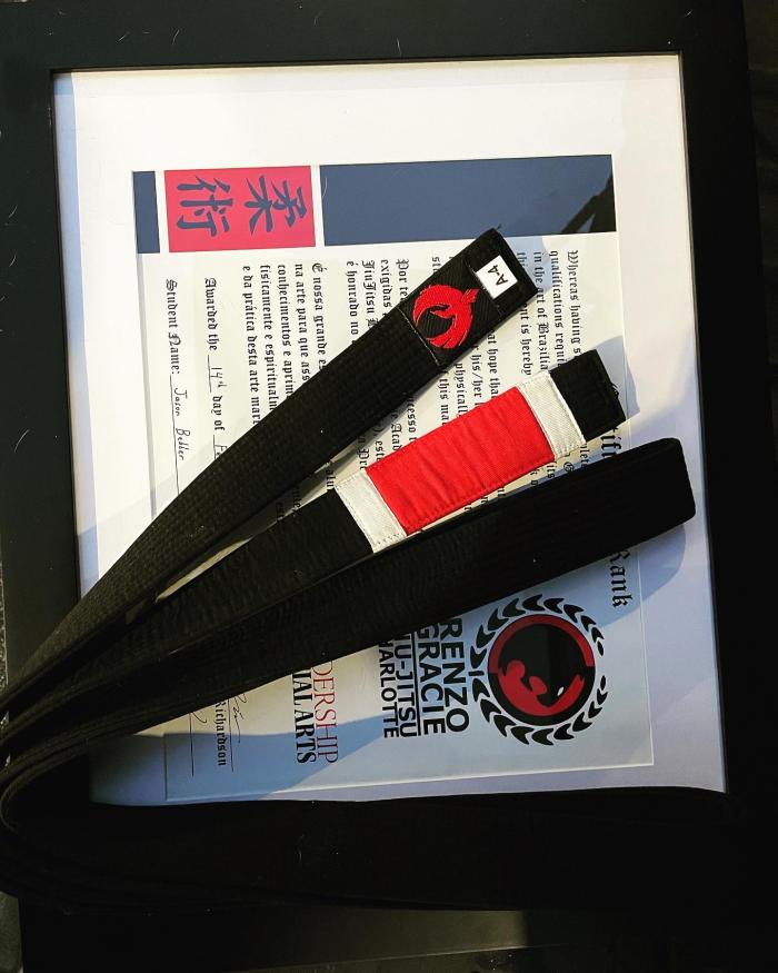 Black belt · February 13, 2021 · Promoted by Derek “TC” Richardson