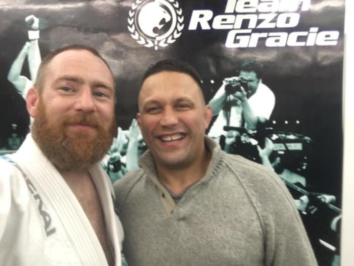 Me n Master Renzo Gracie