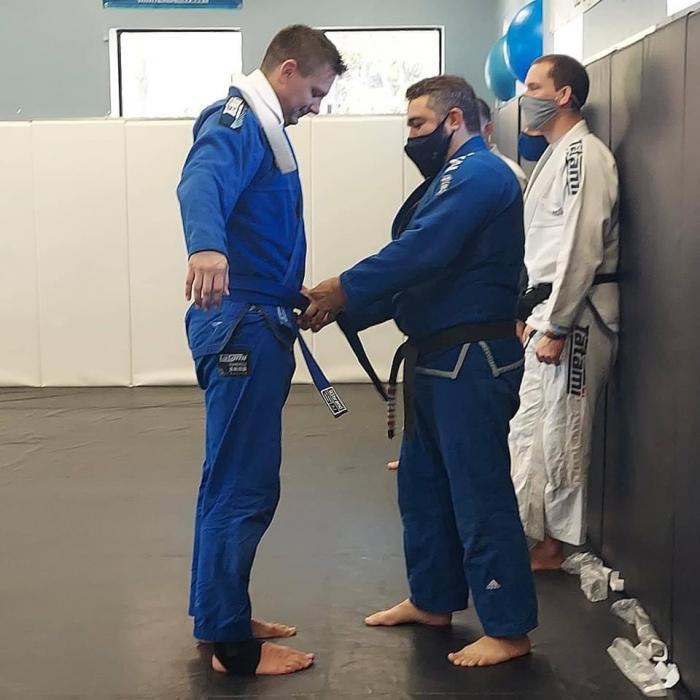Blue belt · November 7, 2020 · Promoted by Joe Cunningham