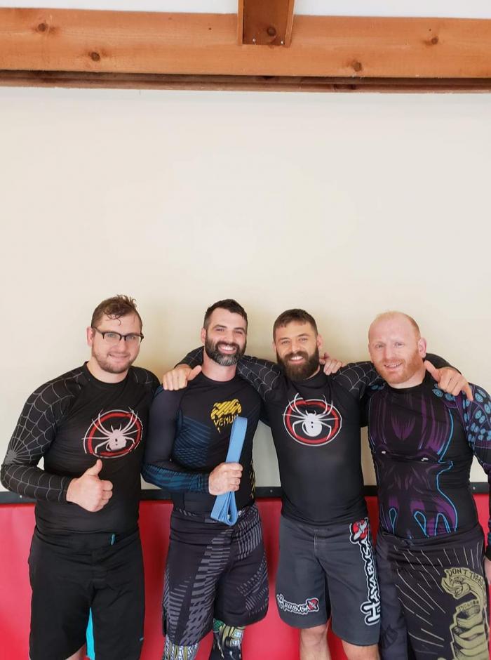 Blue belt · December 4, 2019 · Promoted by Gregory Lawson