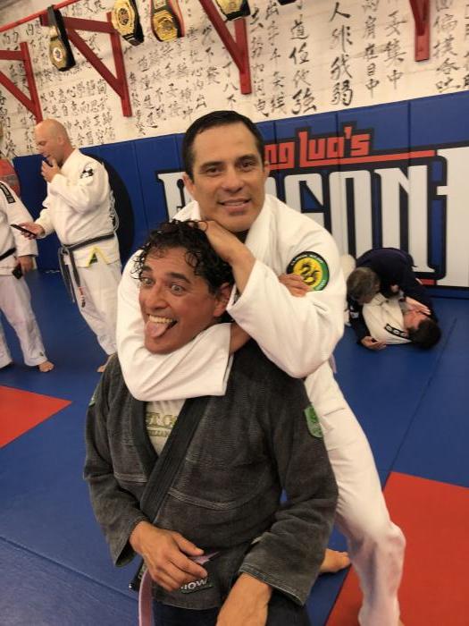 with Master Clovis Silva