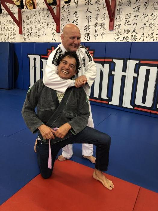 with Carlson Gracie Jr., San Francisco, Sept. 2019