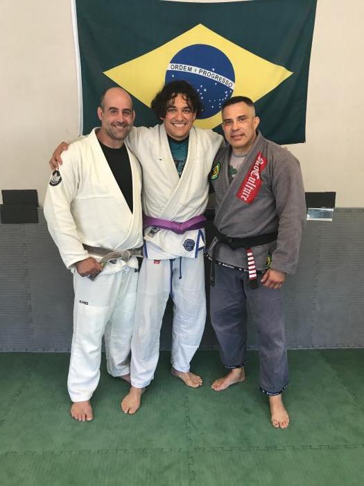 with Coach Mitchell Kotok and Professor Clovis Silva, June 2017