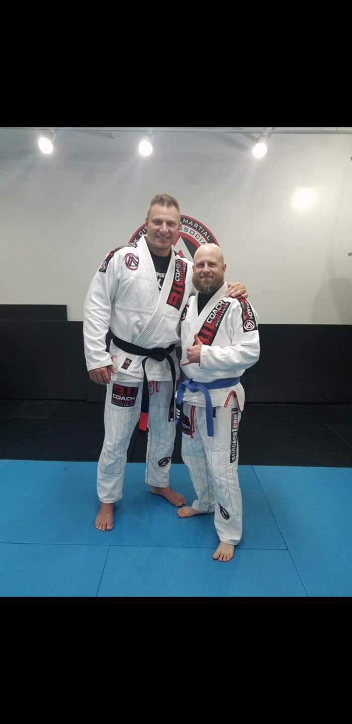 Blue belt · July 1, 2014 · Promoted by DDR