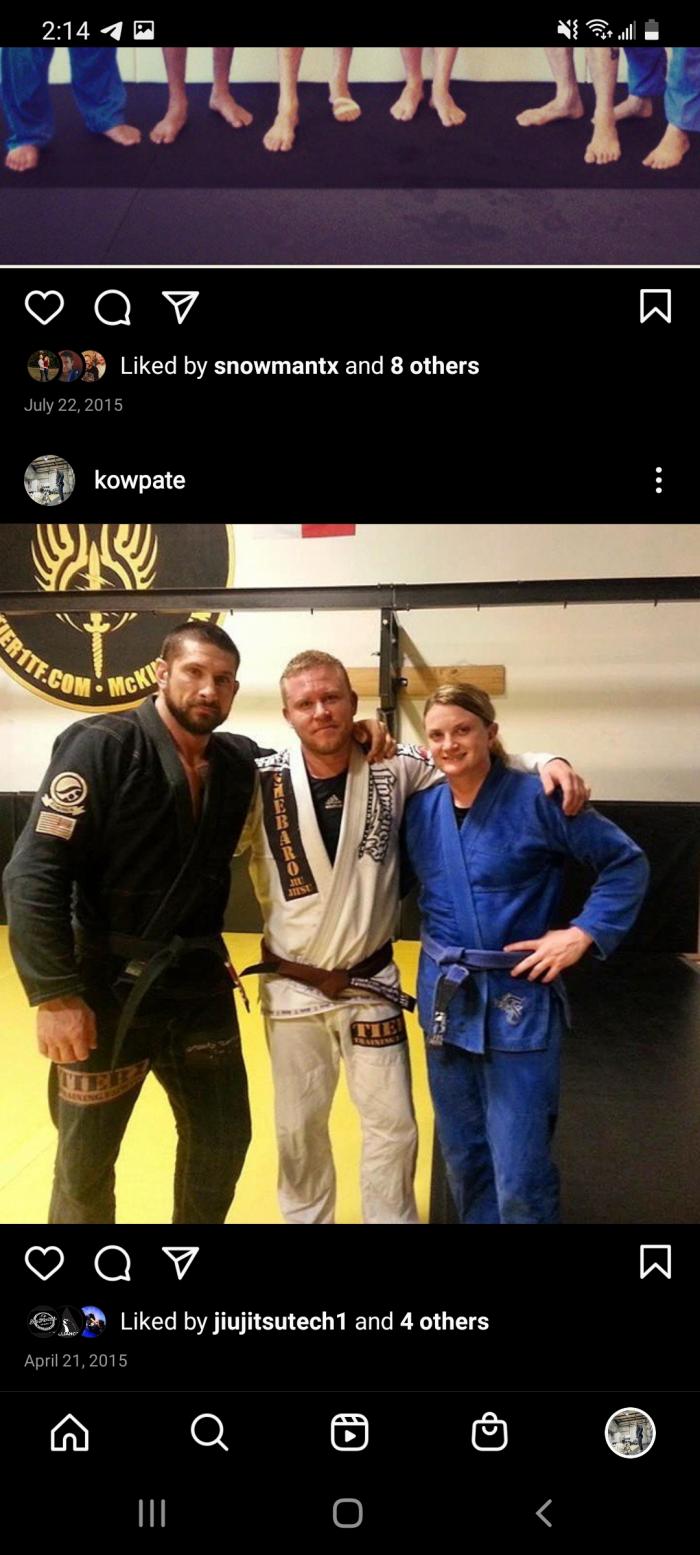 Brown belt · April 21, 2015 · Promoted by Alan Shebaro