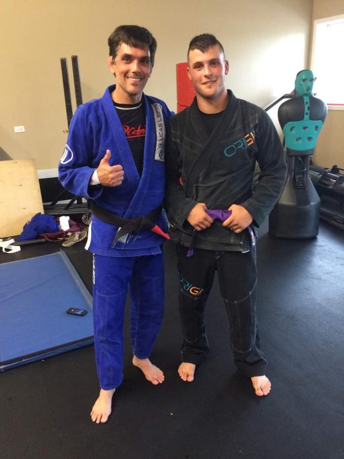 Purple belt · July 21, 2016 · Promoted by Derek Kaivani