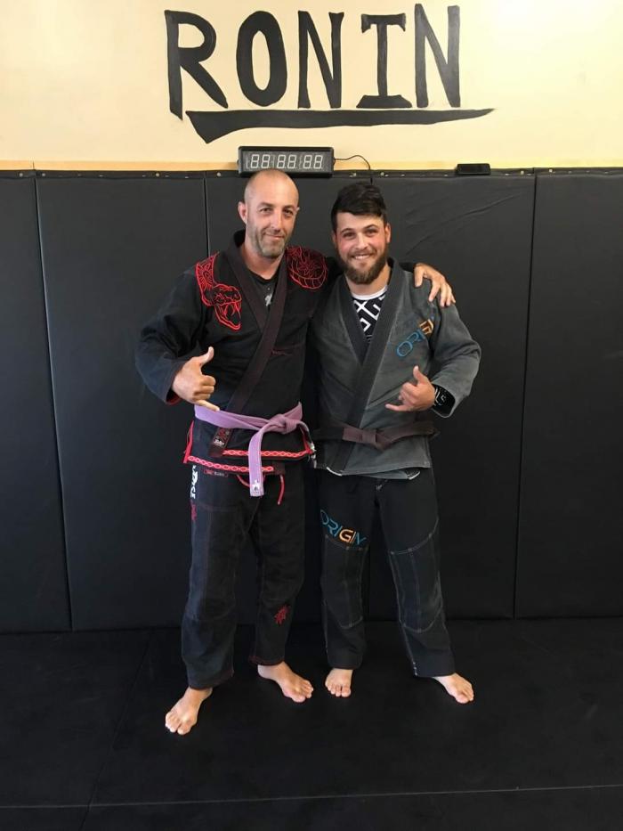 Brown belt · July 17, 2018 · Promoted by Derek Kaivani
