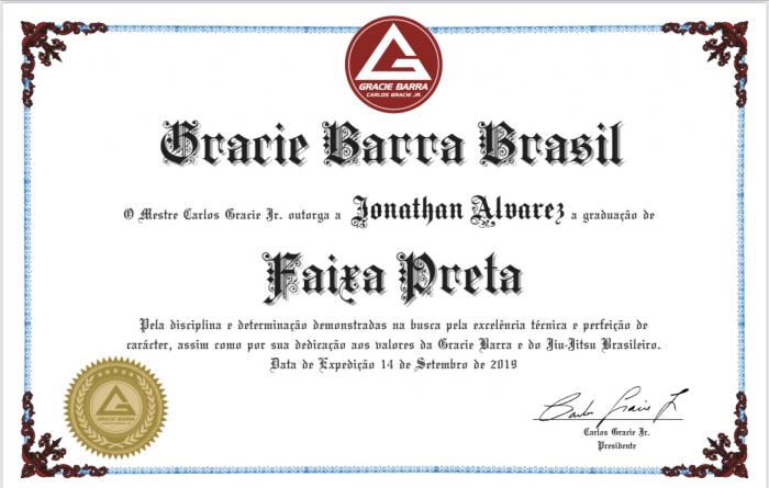 Black belt · September 14, 2019 · Promoted by Flavio almeida