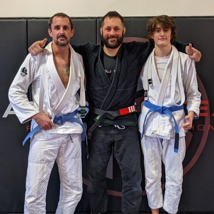 Blue belt promotion