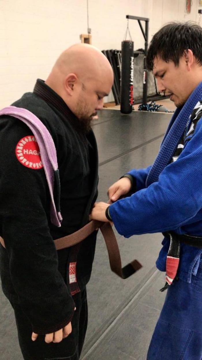 Brown belt · March 28, 2020 · Promoted by Eli Trevino