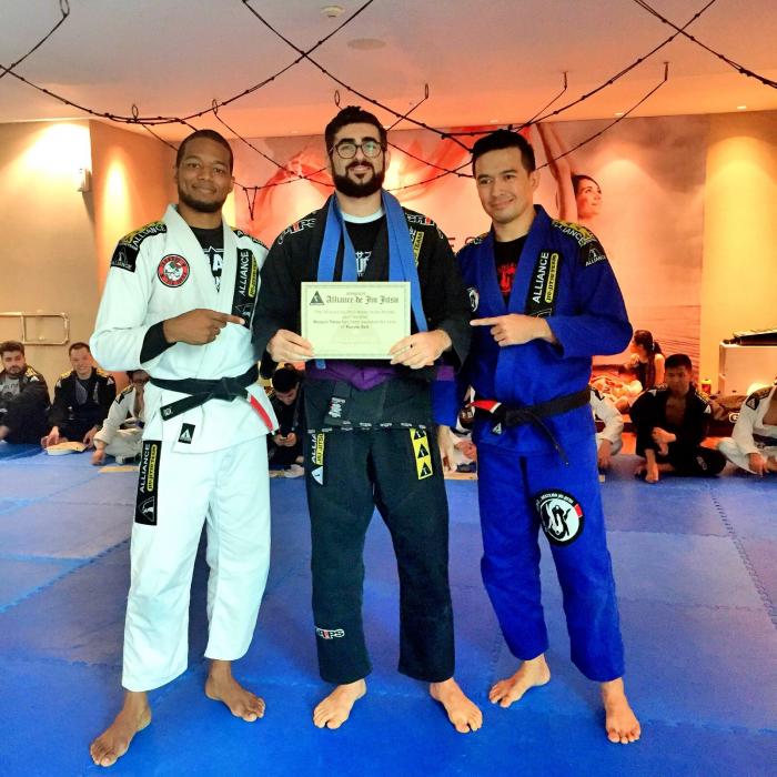 Purple belt · December 18, 2015 · Promoted by Deddy Wigraha