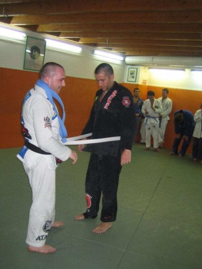 Blue belt · March 1, 2008 · Promoted by Hugo Février