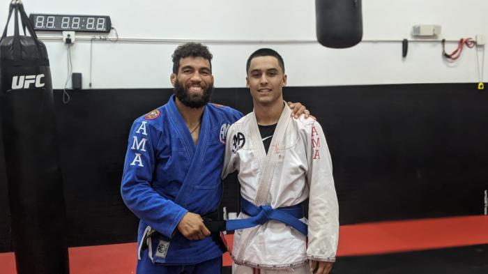 Blue belt · December 9, 2020 · Promoted by Alers martial arts